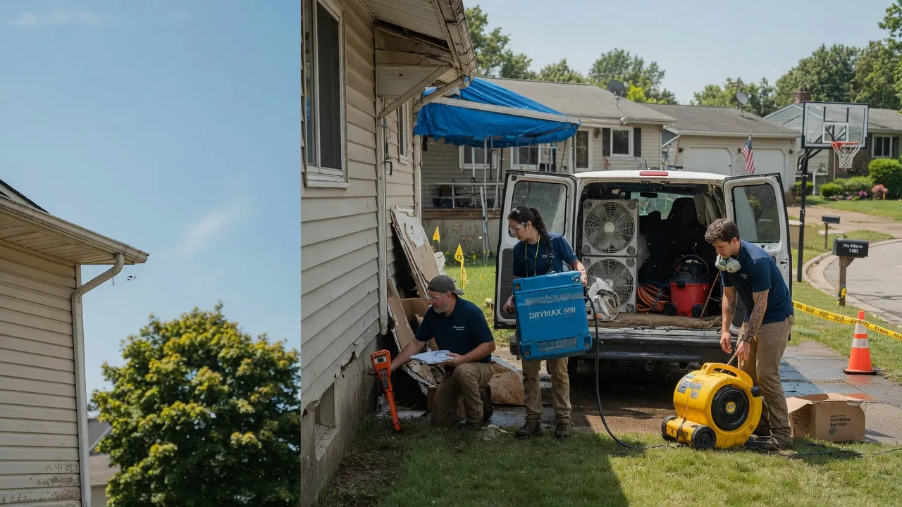 Ceiling Leak Cleanup in Muse, PA near me